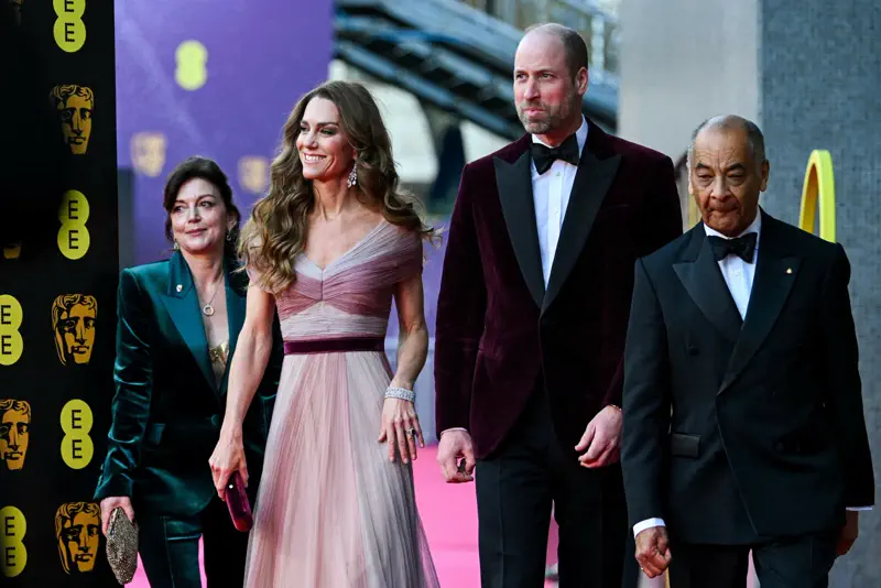 Kate Middleton fait son grand retour aux BAFTA aux côtés du Prince William