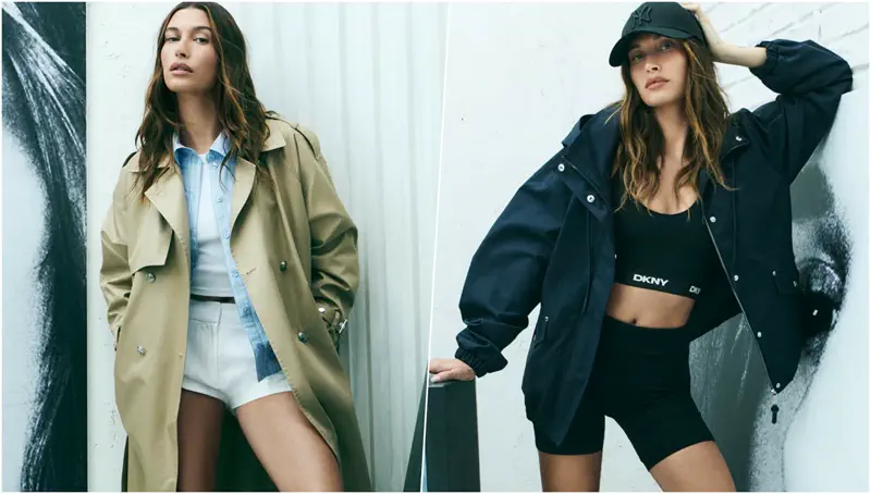 Hailey Bieber présente la collection Printemps 2026 de DKNY