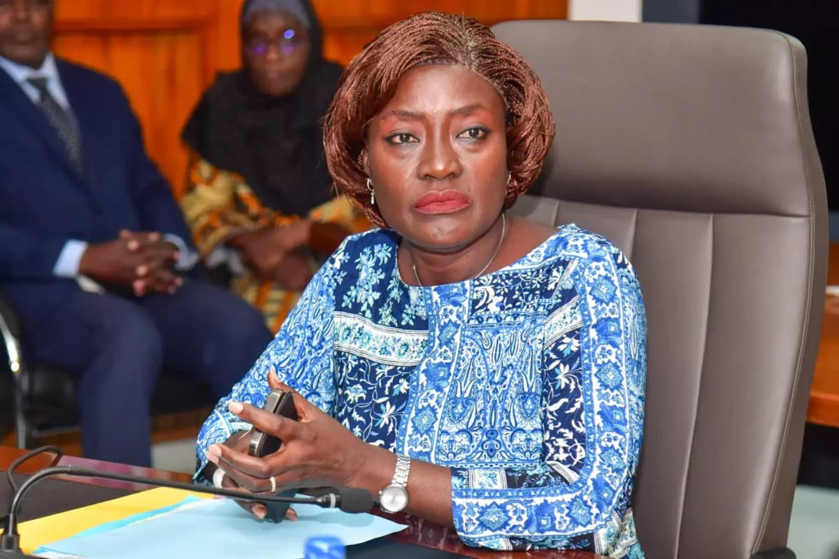 La ministre ivoirienne de l’Éducation nationale et de l’Alphabétisation, Mariatou Koné