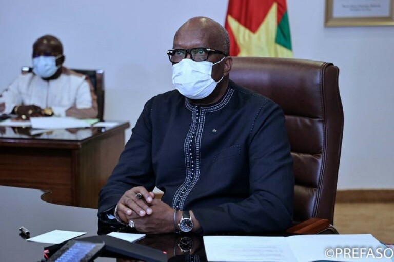 Le prÃ©sident Roch KaborÃ© -