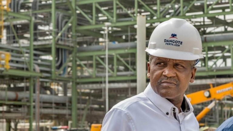 Aliko Dangote , prÃ©sident du groupe Dangote