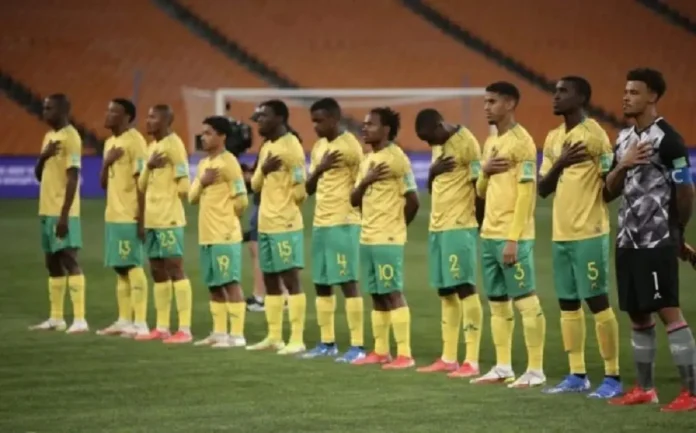 Les Bafana Bafana de l'Afrique du Sud