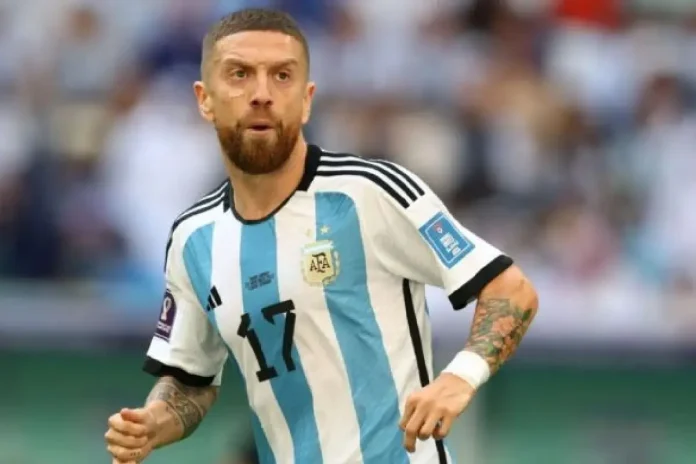 Papu Gomez avec le maillot de l'Argentine (1)