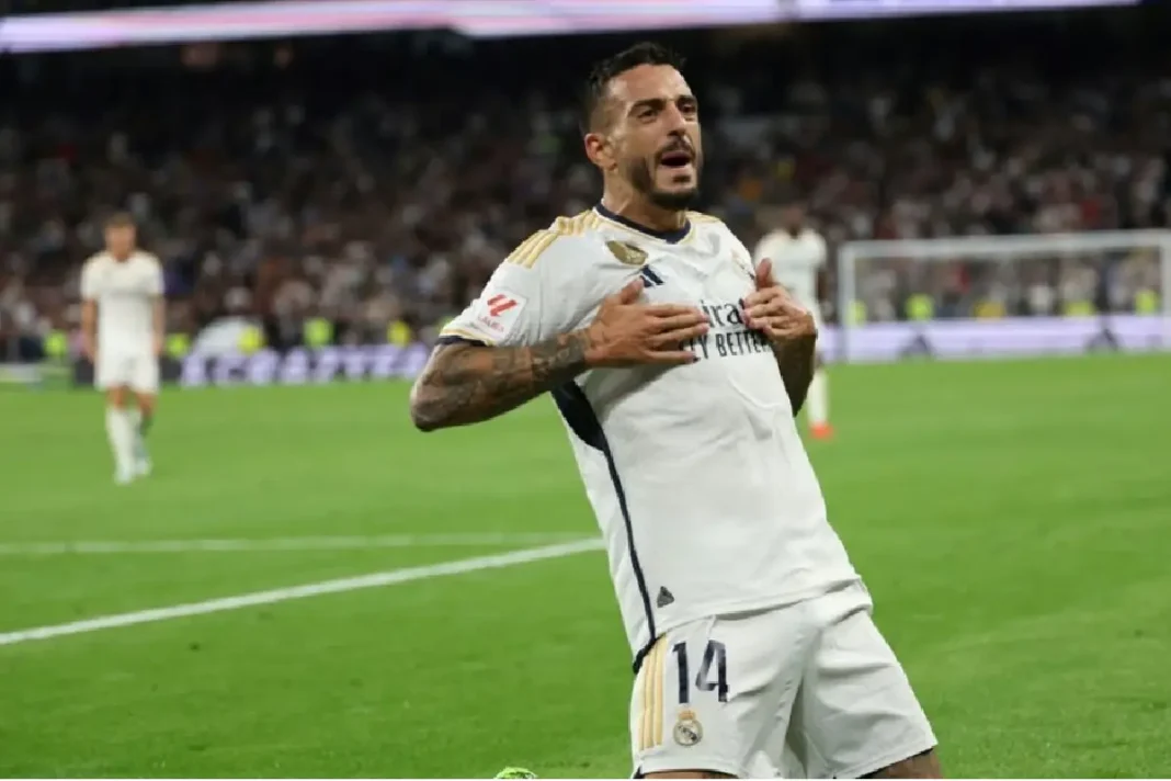 Joselu avec le maillot du Real Madrid (1)