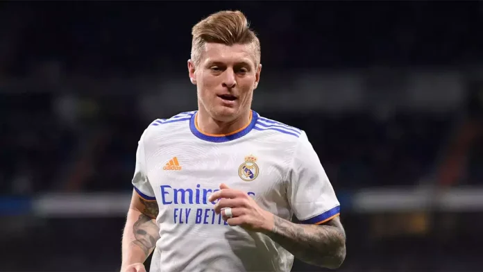 Toni Kroos avec le maillot du Real Madrid