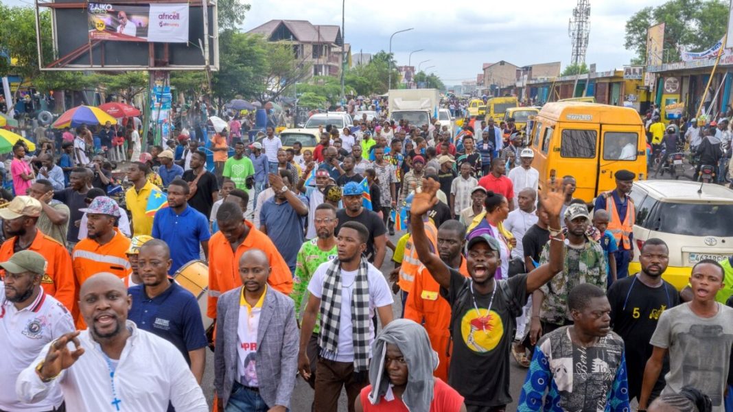 Manifestation en RDC