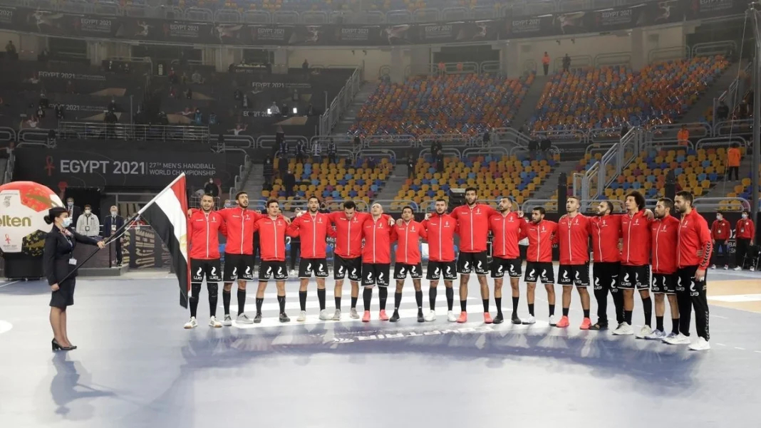 L'Ã©quipe d'Egypte au mondial de Handball