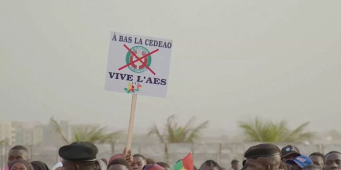 Manifestation contre la CEDEAO