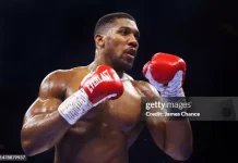 Le boxeur britannique Anthony Joshua