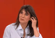 Estelle Denis victime d&rsquo;un accident sur le plateau d&rsquo;Arthur