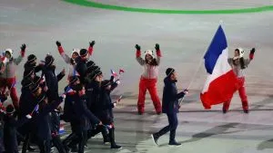 Jules Lapierre chute lors de la cérémonie d&rsquo;ouverture des JO