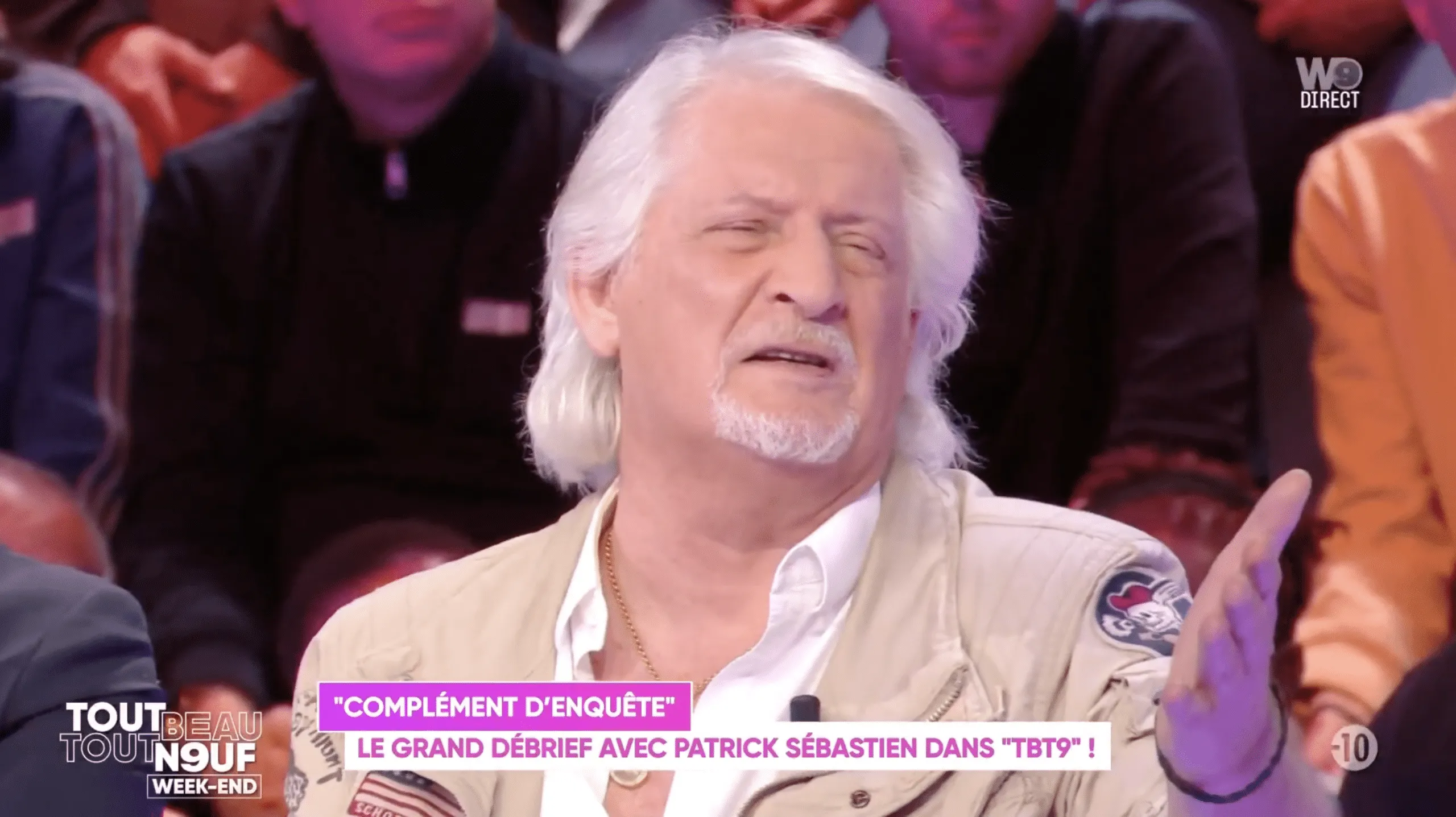 Patrick Sébastien sur TBT9 après Complément d’enquête : « Qu’ils me mettent un bracelet électronique mais à la b*te »