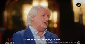 Patrick Sébastien change de version et s&rsquo;explique dans « Complément d&rsquo;Enquête »