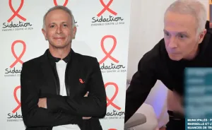 Samuel Etienne filmé le pantalon baissé en plein live