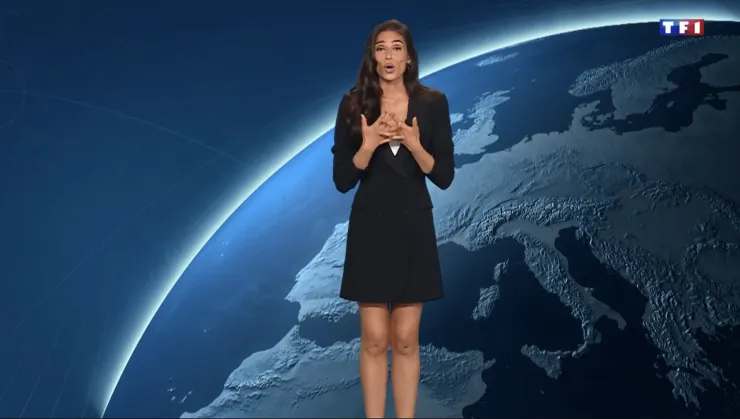 "Je suis quand même heureuse de partir" : Tatiana Silva, la gorge serrée pour présenter son dernier bulletin météo chez TF1