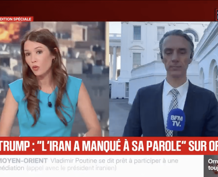 Émilie Broussouloux : après avoir placé Téhéran au Liban, la journaliste et compagne de Thomas Hollande fait une nouvelle boulette à l’antenne