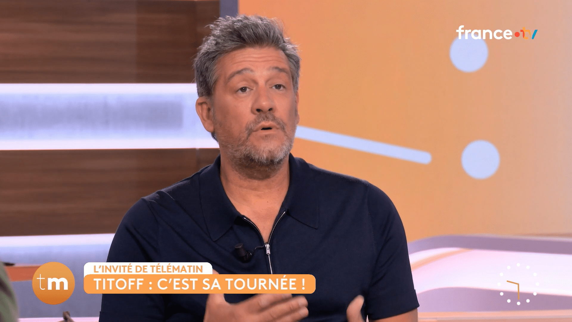 Dans Télématin, Titoff raconte comment il a retrouvé Naomi Campbell en personne chez son hôte, Jean-Luc Delarue