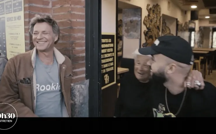 "T’es pas mal comme mec toi", Laurent Delahousse, une bistrotière invitée de son JT de France 2 lui déclare sa flamme devant Bigflo et Oli