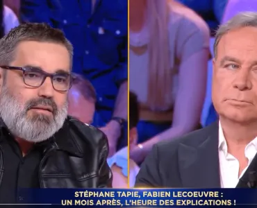 "J'accepte tes excuses mais je n'oublie pas" : Fabien Lecoeuvre retrouve en direct son agresseur, Stéphane Tapie, sur le plateau de TBT9