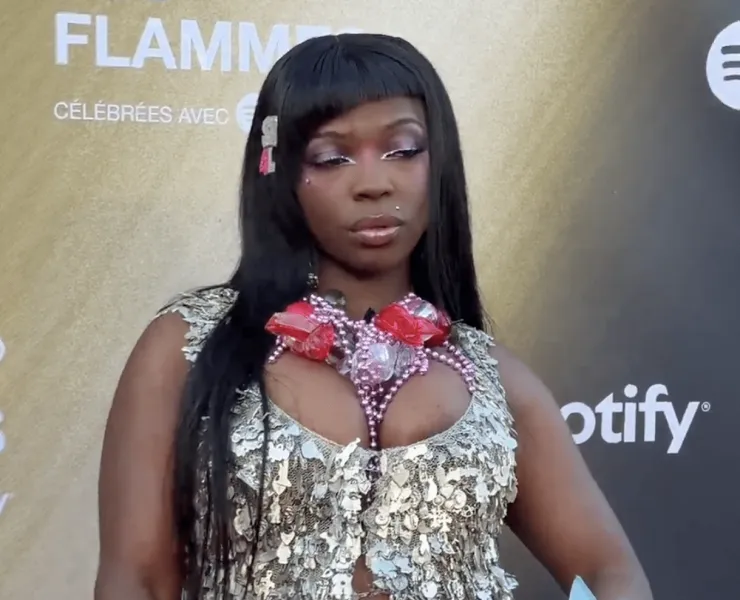 "Elle fait exprès ?", "Trop vulgaire" : le look de Théodora pour la cérémonie des Flammes, atomisé par les internautes
