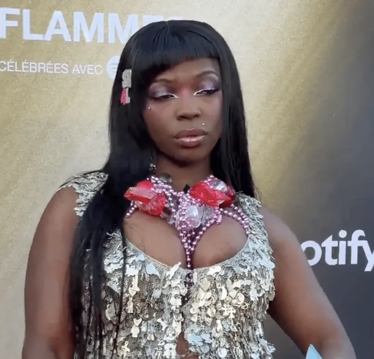 "Elle fait exprès ?", "Trop vulgaire" : le look de Théodora pour la cérémonie des Flammes, atomisé par les internautes