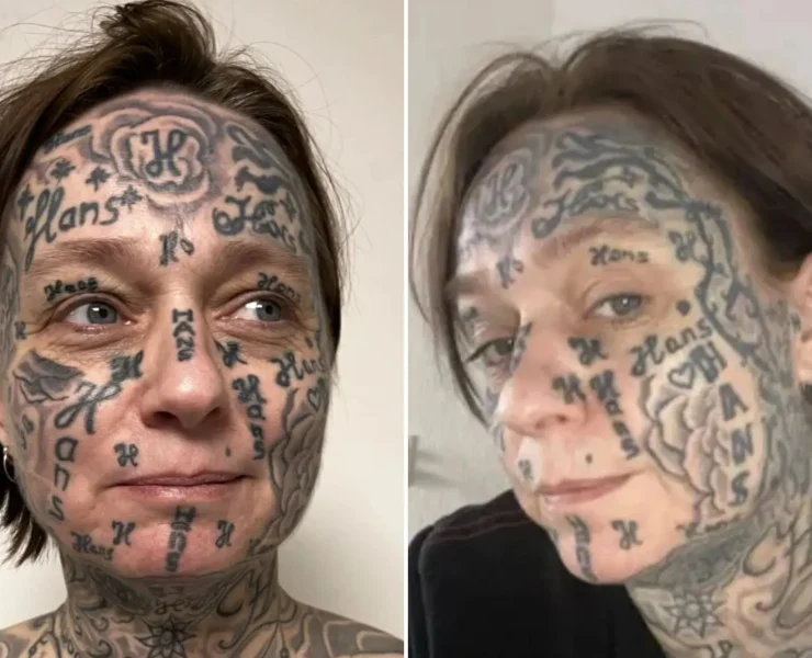Une femme « forcée » de se faire tatouer le nom de son partenaire 250 fois sur le visage