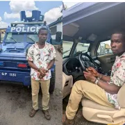 Ghana : Il tente de voler un véhicule blindé de la police en plein jour