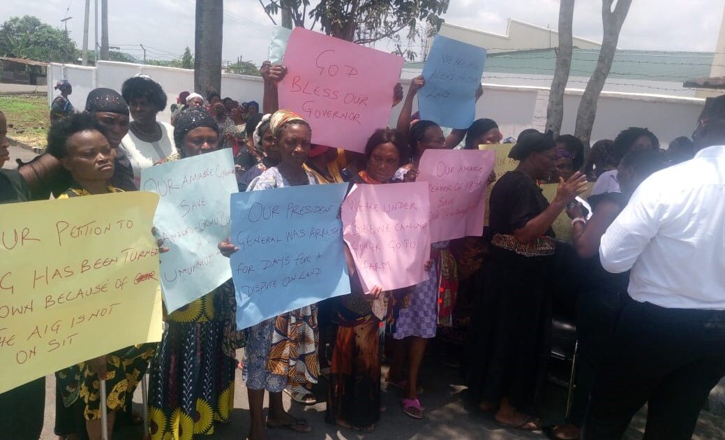 Abia women protest indiscriminate arrests of youths
