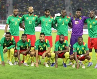 Le onze de départ des Lions Indomptables du Cameroun avant un match