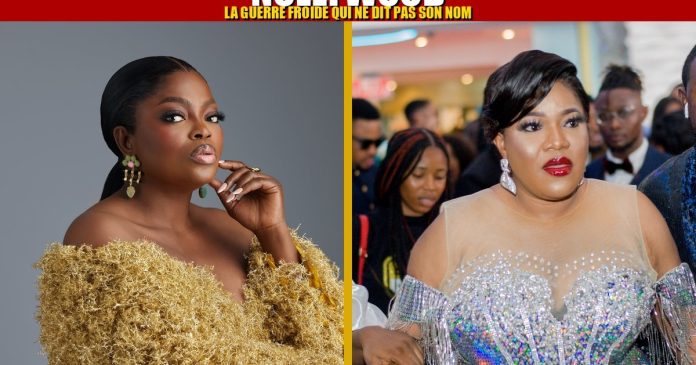 Funke Akindele snobe Toyin Abraham à une première Nollywood
