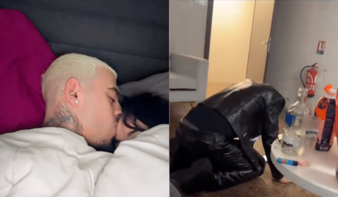 après la rupture en live, les retrouvailles au lit