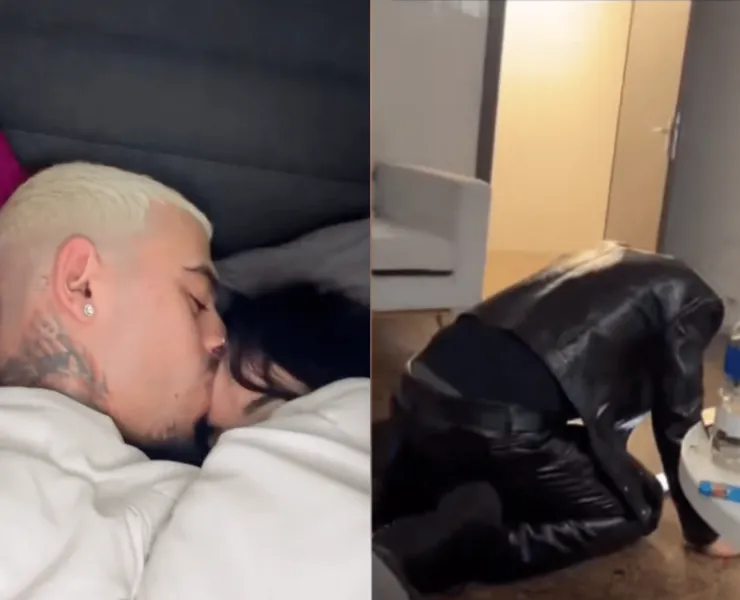 après la rupture en live, les retrouvailles au lit