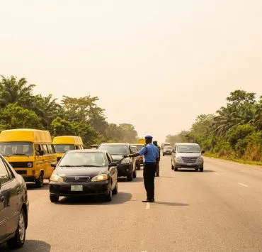 Nigeria : une policière filmée en train d'extorquer un conducteur