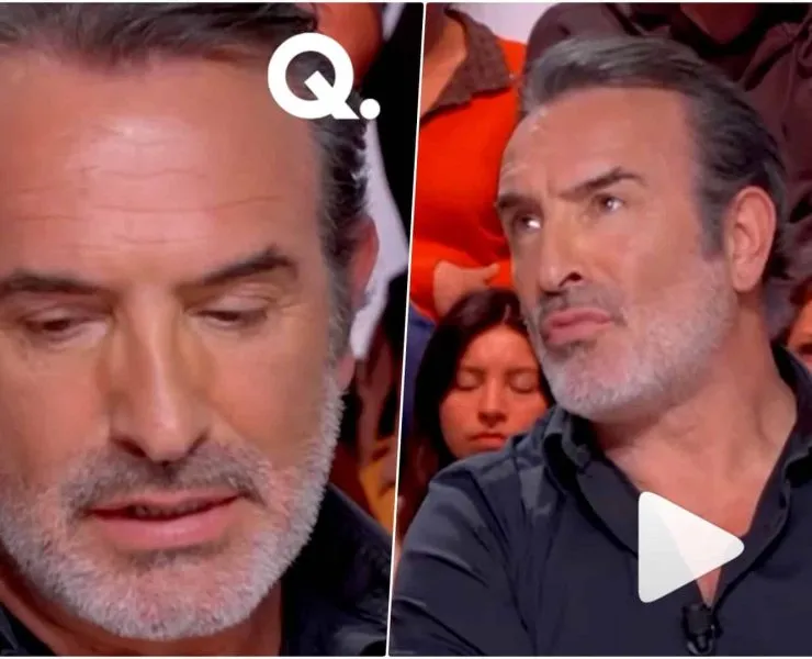 "Ça a l’air de vous gaver…" : Yann Barthès interpelle Jean Dujardin en direct dans "Quotidien"