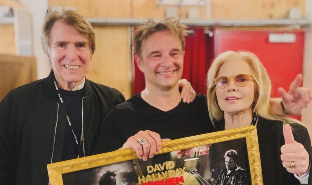 David Hallyday disque d'or : Sylvie Vartan très émue