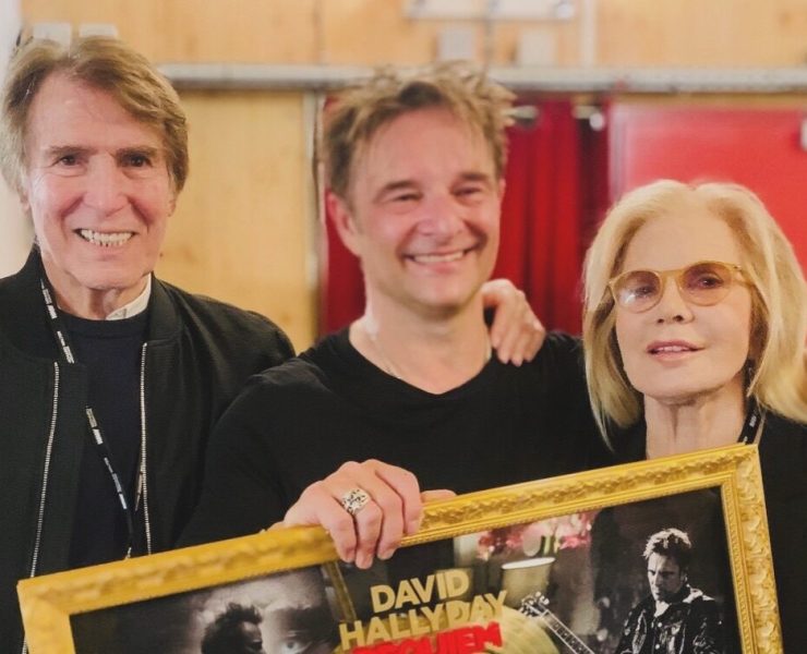 David Hallyday disque d'or : Sylvie Vartan très émue