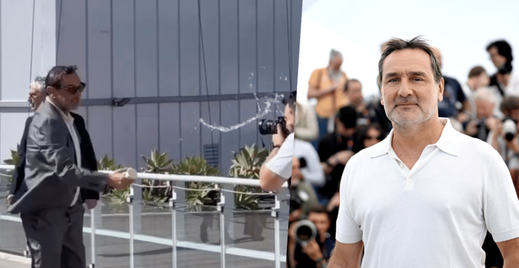 Cannes 2026 : Gille Lellouche jette un verre d’eau sur un photographe, son geste crée la polémique