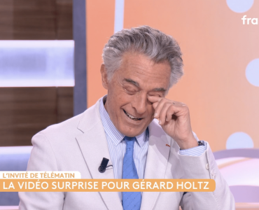 "Ah, putain !", Gérard Holtz fond en larmes dans Télématin après l’évocation de sa femme, Muriel