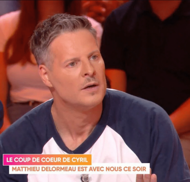 "Il était un peu énervé ce jour-là" : Matthieu Delormeau évincé de TBT9, Cyril Hanouna raconte