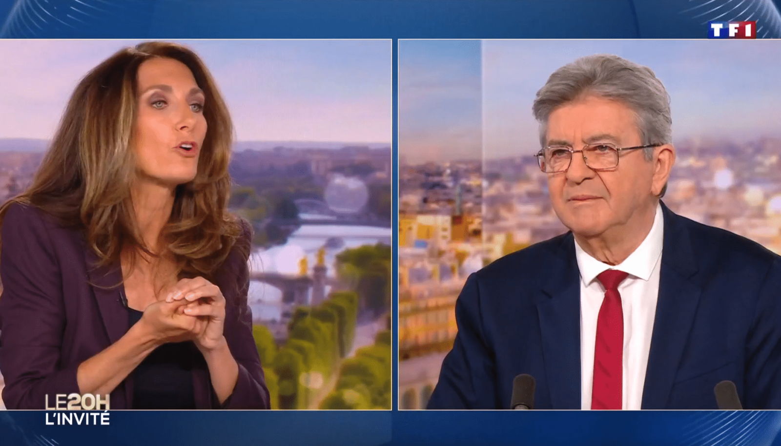 Jean-Luc Mélenchon trop âgé pour faire de la politique ? Anne-Claire Coudray attaque en plein JT sur TF1