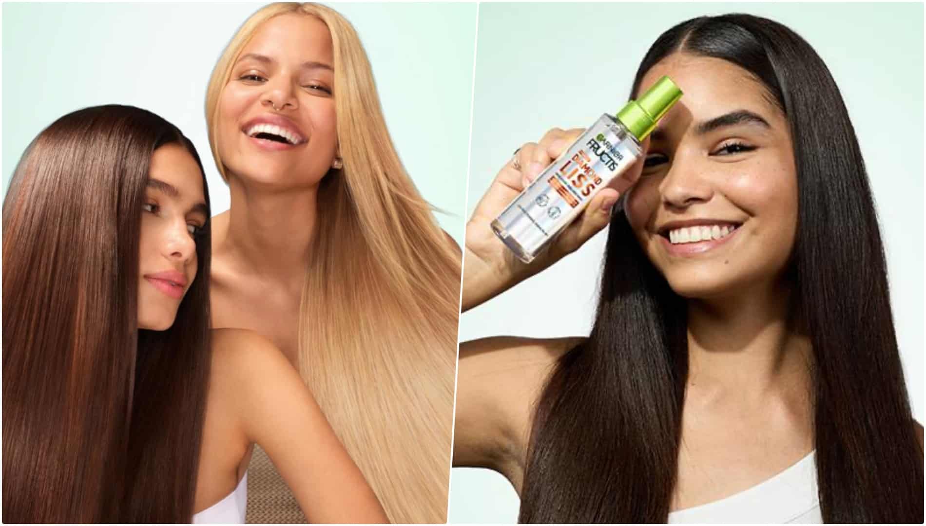 "3 jours de cheveux lisses et brillants" : zoom sur la nouvelle gamme Kératine Liss de chez Garnier Fructis