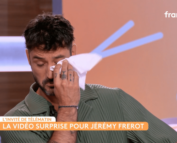 "Oh purée, c’est incroyable" : Jérémy Frérot, "cueilli", essuie ses larmes après un message vidéo de l’homme qui a chamboulé sa vie