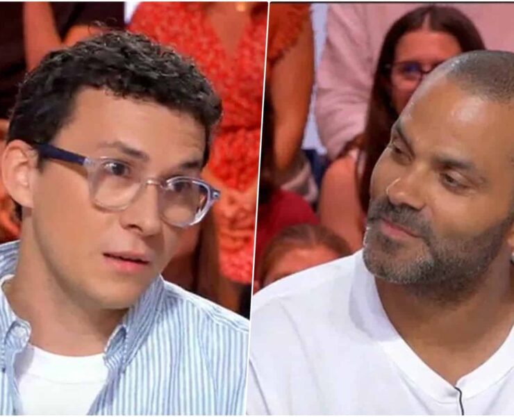 "Je pourrai vous sucer debout…" : face à Tony Parker, le chroniqueur Louis Cattelat se lâche complètement sur le plateau de "Quotidien"