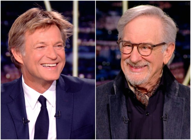 Laurent Delahousse épate Steven Spielberg, son invité après le JT de 20h de France 2 : le journaliste a fini son interview très, très ému