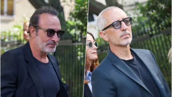 Obsèques de Nicolas Altmayer : Jean Dujardin et Gad Elmaleh aux premières loges pour rendre un dernier hommage au producteur
