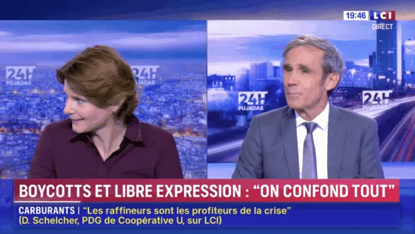 "Je ne sais pas si je dois m'excuser" : David Pujadas craque et fond en larmes en direct sur LCI