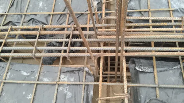 Barres d’acier destinées à la construction