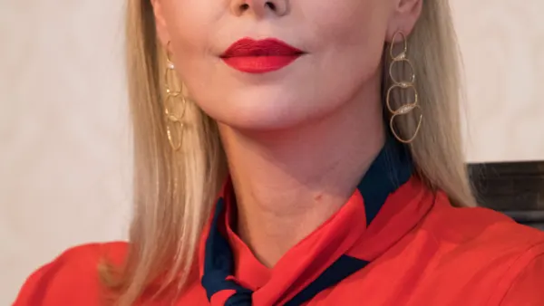 Charlize Theron au Global Education and Skills Forum en 2018