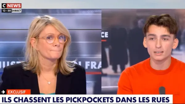 CNews piégée en direct : Des "chasseurs de pickpockets" attaquent Jean-Marc Morandini à l'antenne