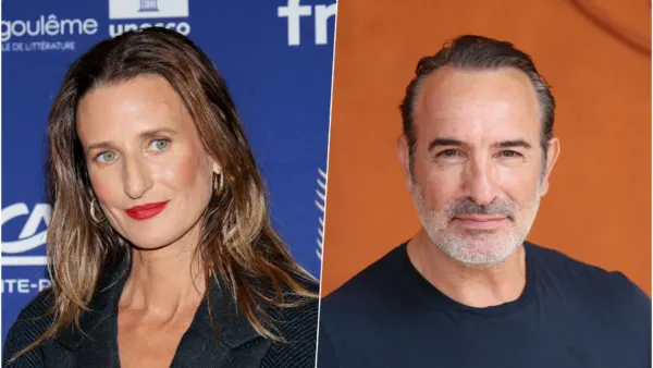 "Pas le droit d’en dire plus", Camille Cottin, séduite par Jean Dujardin, promet une grande première à ses côtés